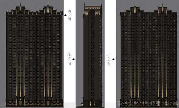 2號樓照明設(shè)計(jì)效果圖
