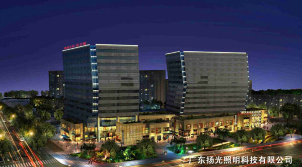 上海地杰?chē)?guó)際城LED亮化工程